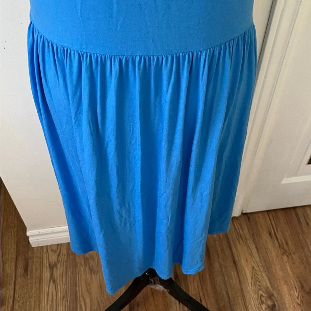 💗Blue Women's Dress - Picture 4 of 11